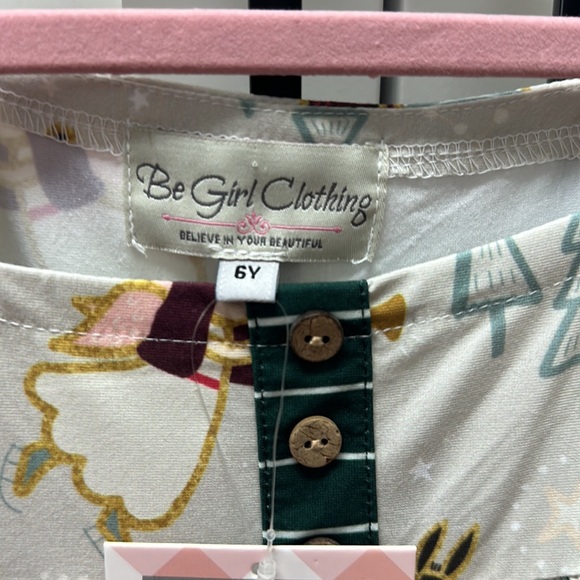 New with tags! Be Girl Clothing nativity scene Christmas dress- size 6Y - Picture 4 of 4